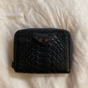 Zadig&Voltaire - snakeskin-effect wallet